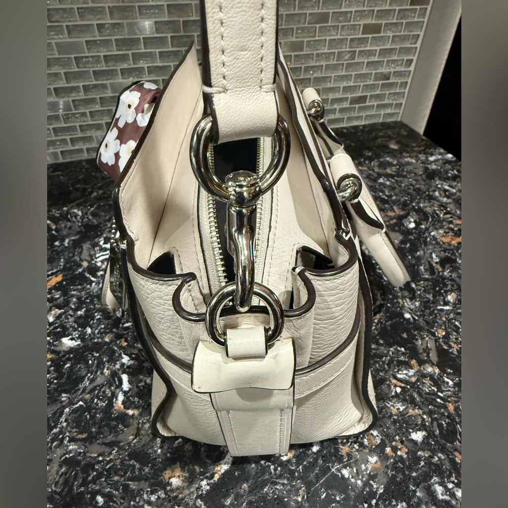 COACH 2018 Swagger 27 Carryall
Color- Chalk EUC - Picture 9 of 14